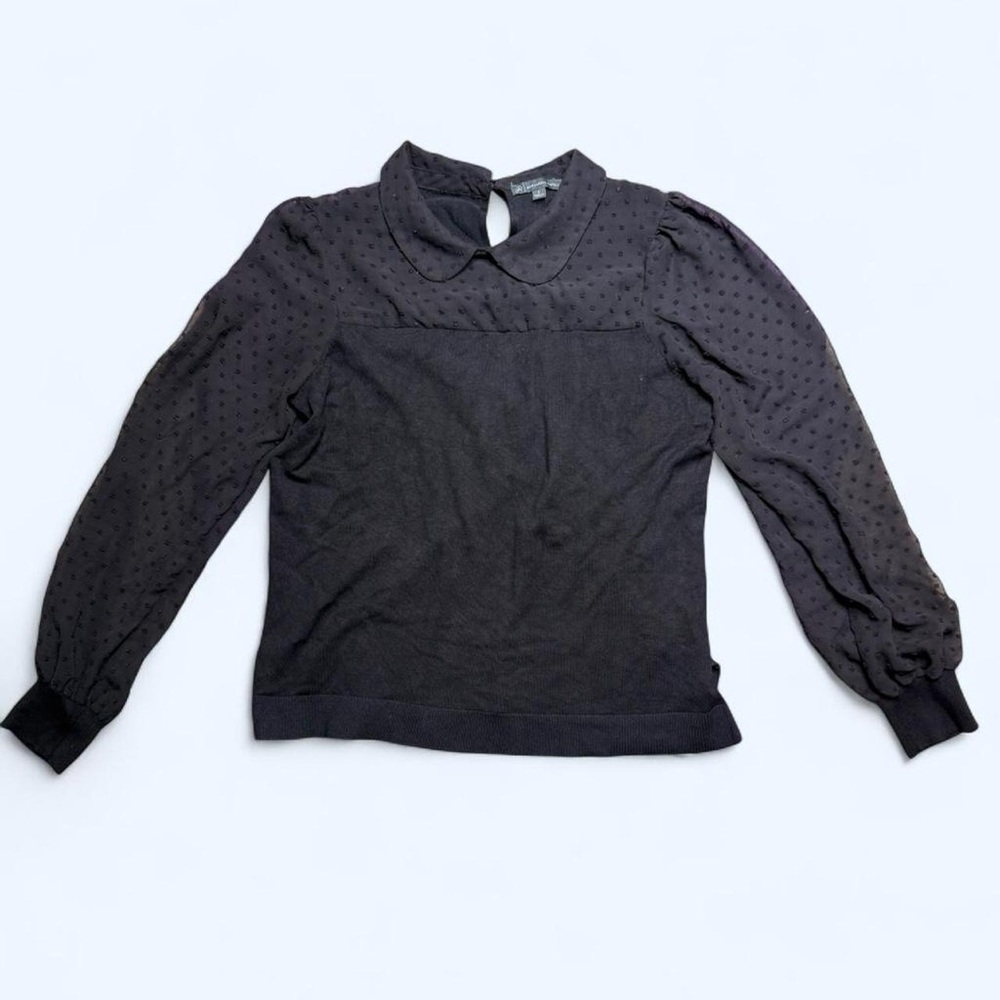 Adrianna Papell Long Sleeve Blouse